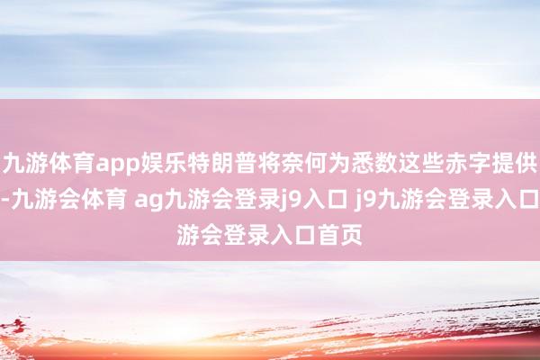 九游体育app娱乐特朗普将奈何为悉数这些赤字提供资金-九游会体育 ag九游会登录j9入口 j9九游会登录入口首页