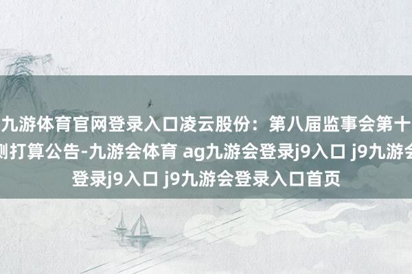 九游体育官网登录入口凌云股份：第八届监事会第十九次会议有揣测打算公告-九游会体育 ag九游会登录j9入口 j9九游会