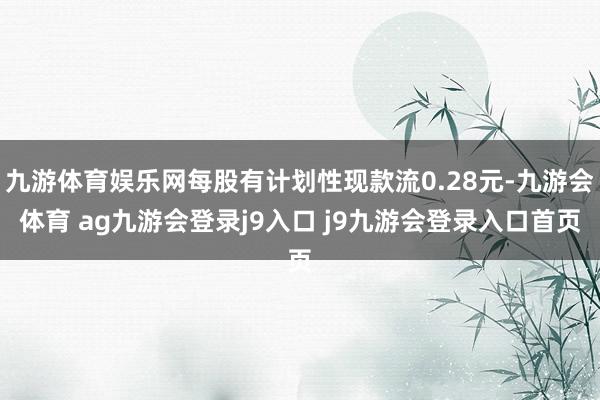 九游体育娱乐网每股有计划性现款流0.28元-九游会体育 ag九游会登录j9入口 j9九游会登录入口首页