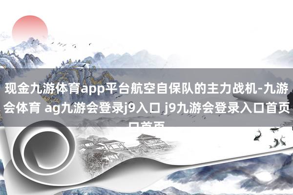 现金九游体育app平台航空自保队的主力战机-九游会体育 ag九游会登录j9入口 j9九游会登录入口首页